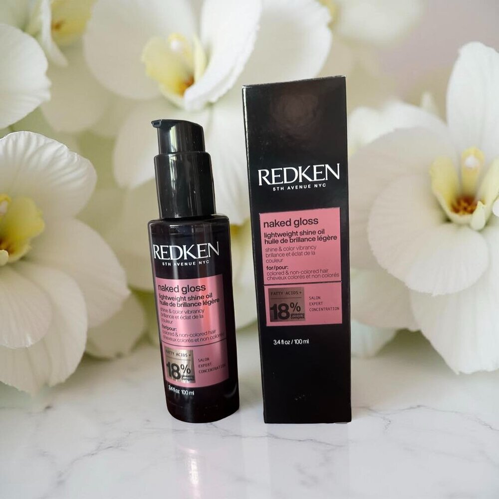 Redken Naked Gloss Lightweight Shine Oil 3.4 oz